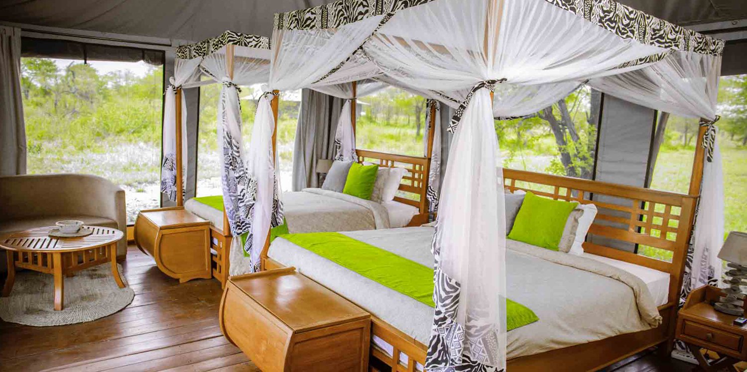 Embalakai Camp bedrooms