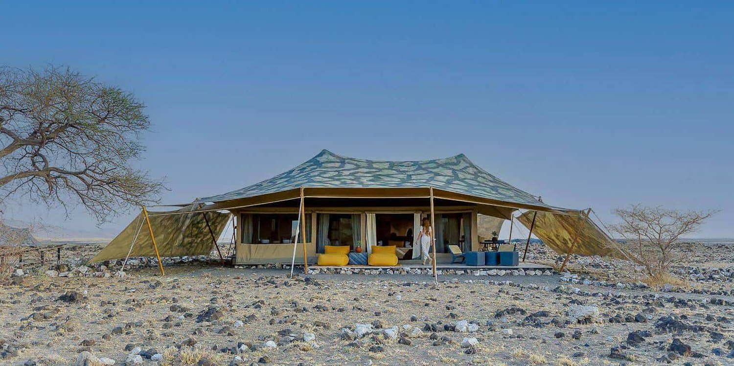 Lake Natron Camp.