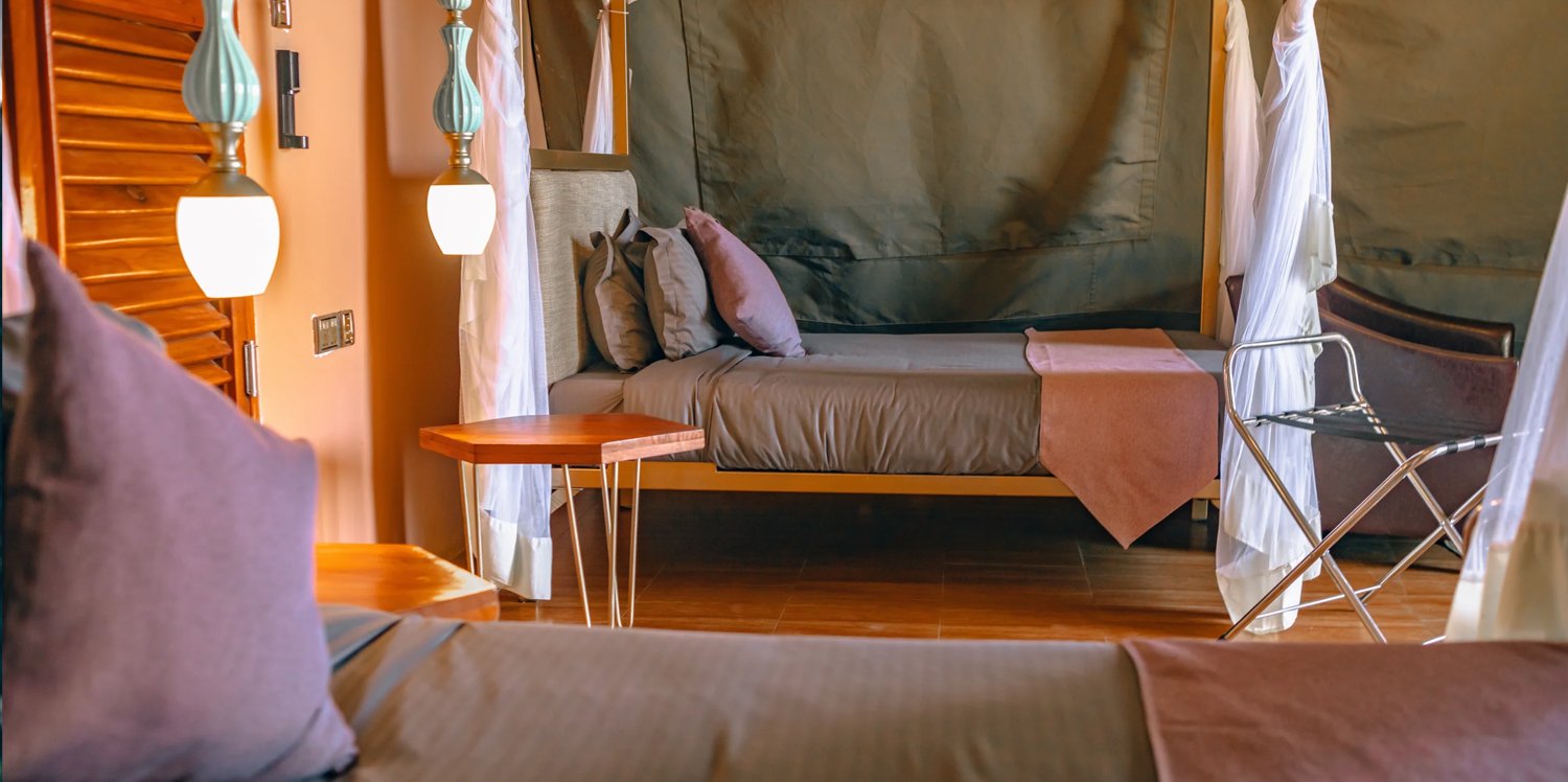 Ngorongoro Safari Lodge bedroom